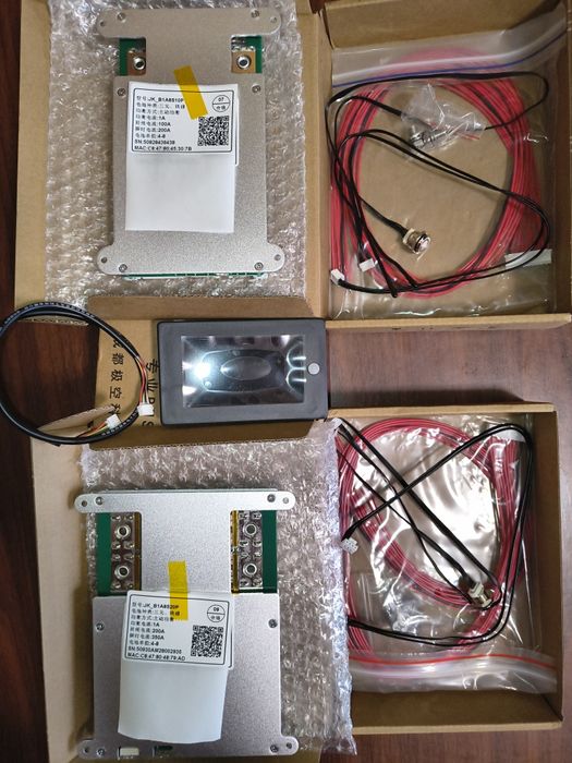 БМС, ЭКРАН, JK B1A8S20P, B1A8S10P активний балансир, Bluetooth смарт