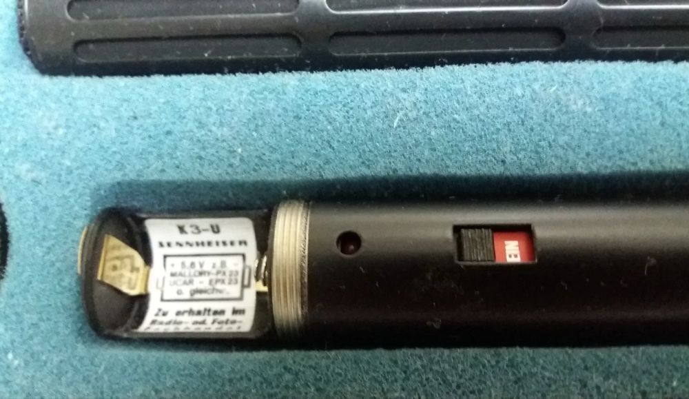 Sennheiser ME 80 microfone  com unidade K3U