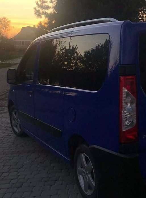 Рейлинги на крышу Fiat Scudo/Peugeot Expert (07-12)