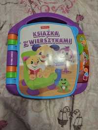 Fisher price książeczka z wierszykami