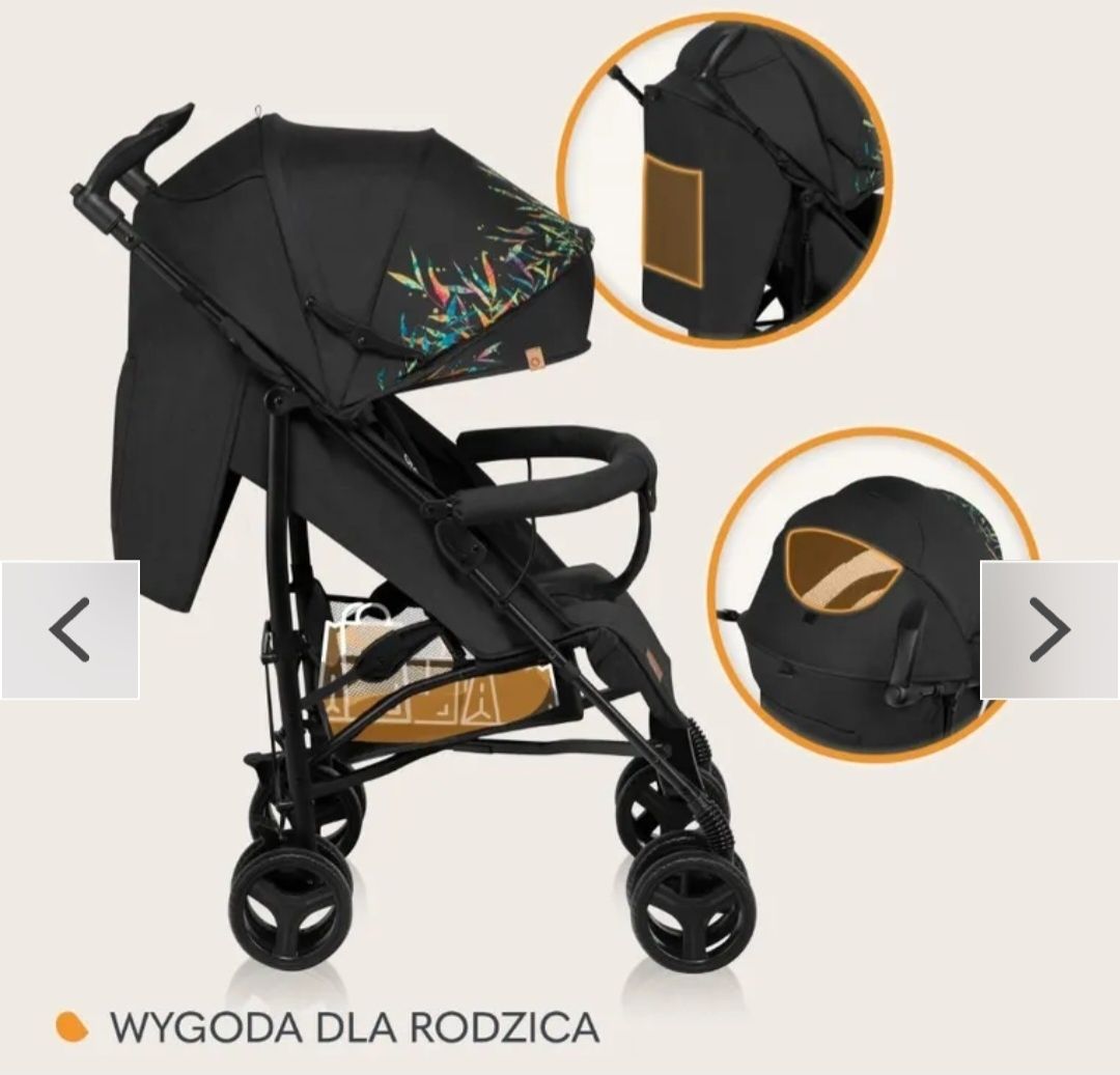 Wózek spacerowy,  spacerówka, parasolka , stan idealny.  Lionelo.