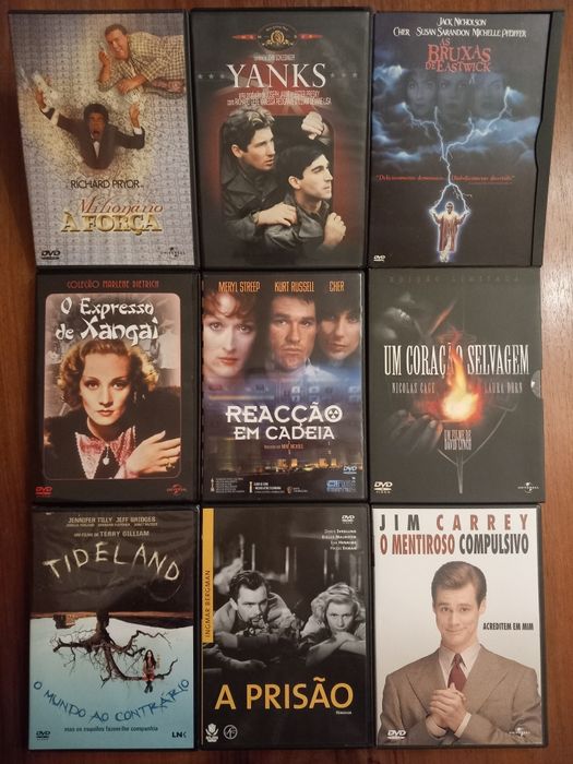 DVDs Originais Diversos