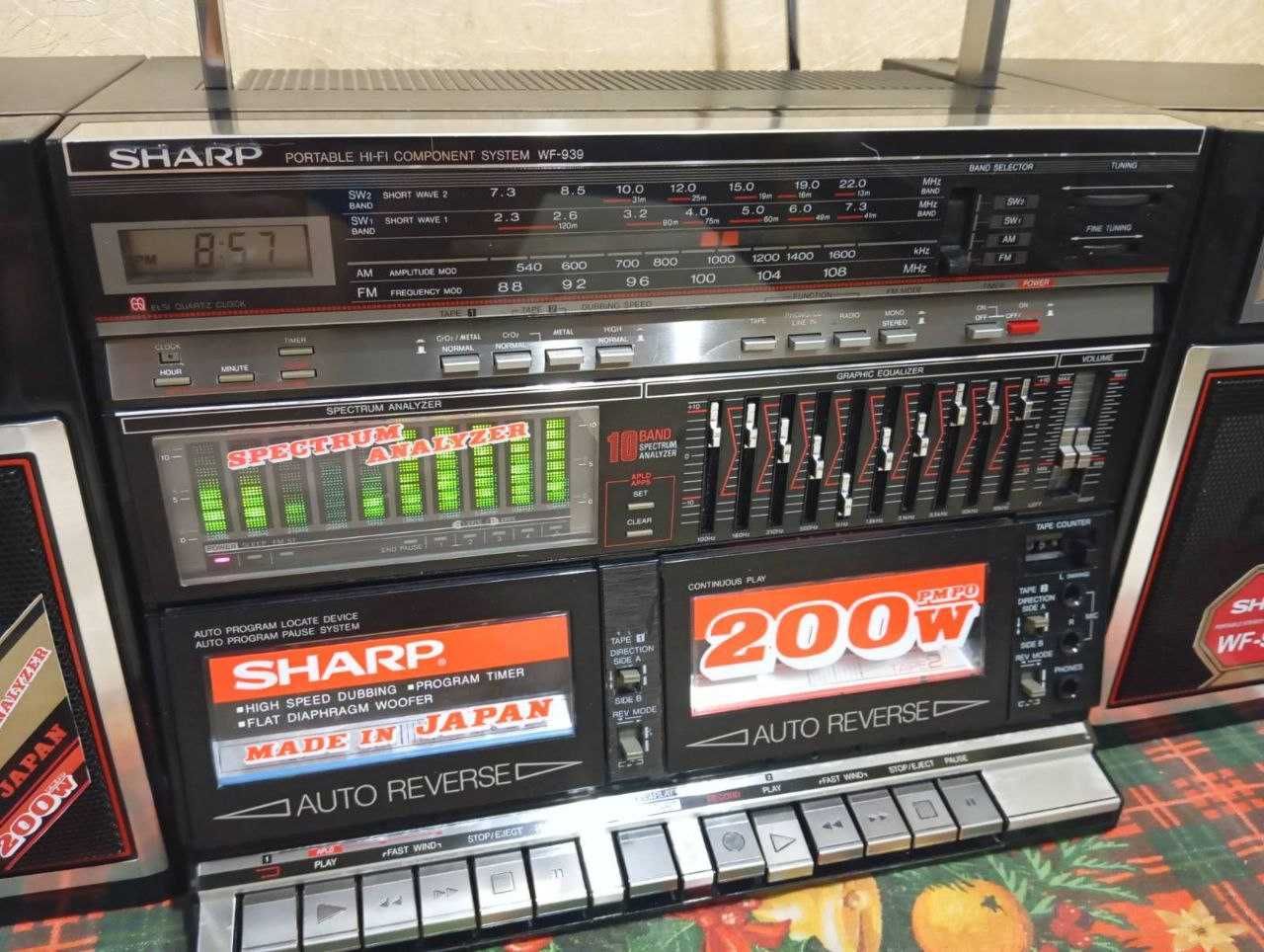 Переносная магнитола Sharp WF-939