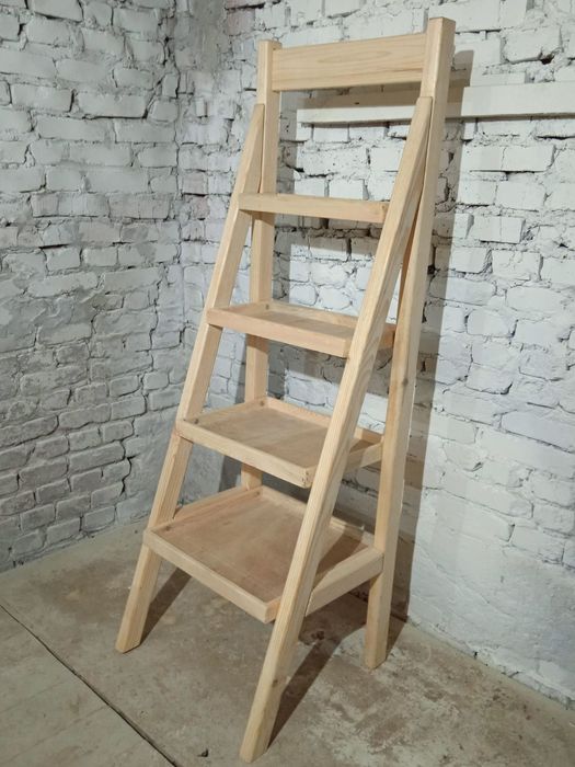 Етажерка дерев'яна. Стелаж для Квітів для Книг для Взуття