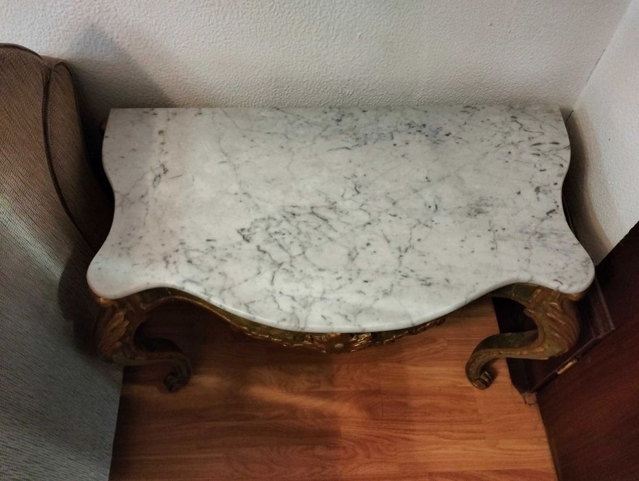 Mesa de Mármore / Aparador Hall Entrada