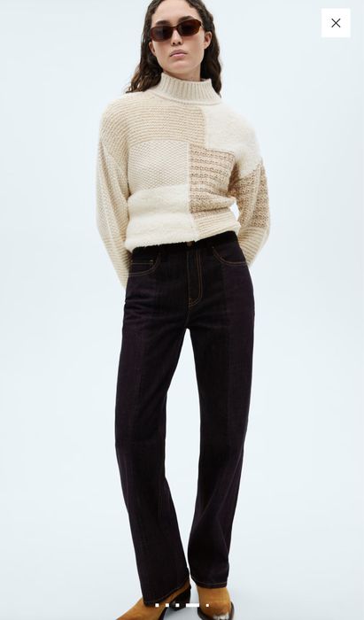 Mango Джинси темно сині