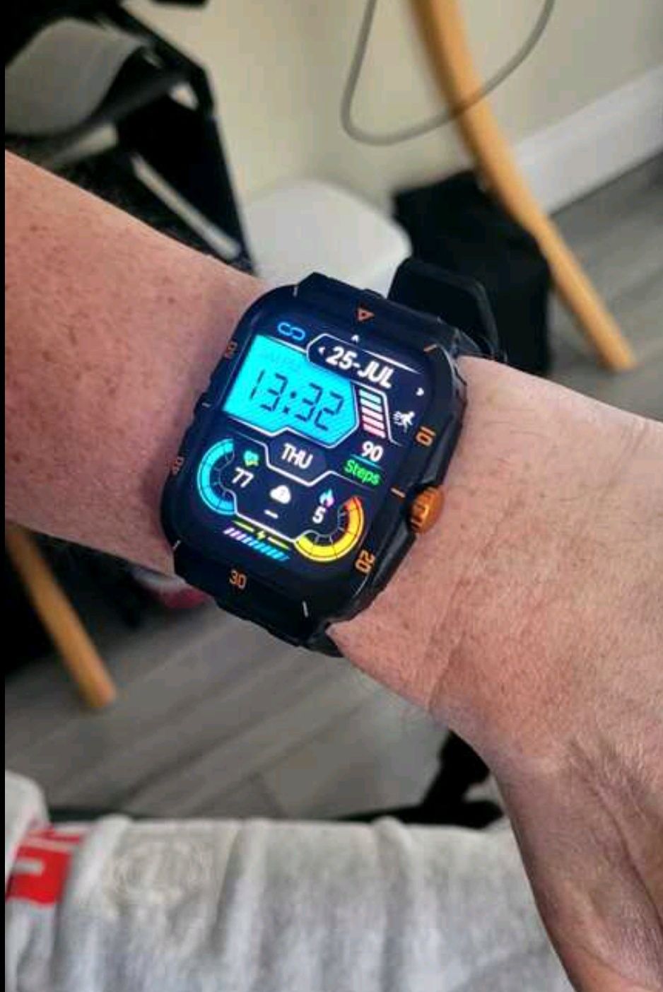 Smartwatch resistente à água