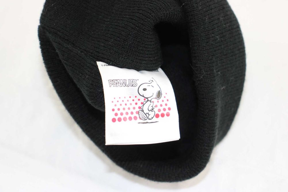 sk7 Peanuts Snoopy zimowa ciepła czapka dziewczęca 5-8 lat 54cm