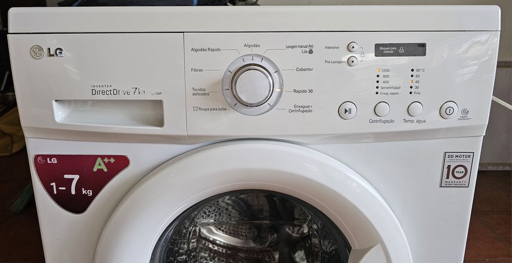 Máquina lavar roupa LG c/garantia