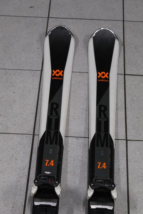 Narty Volkl RTM 7,4 163 cm + wiązania Marker