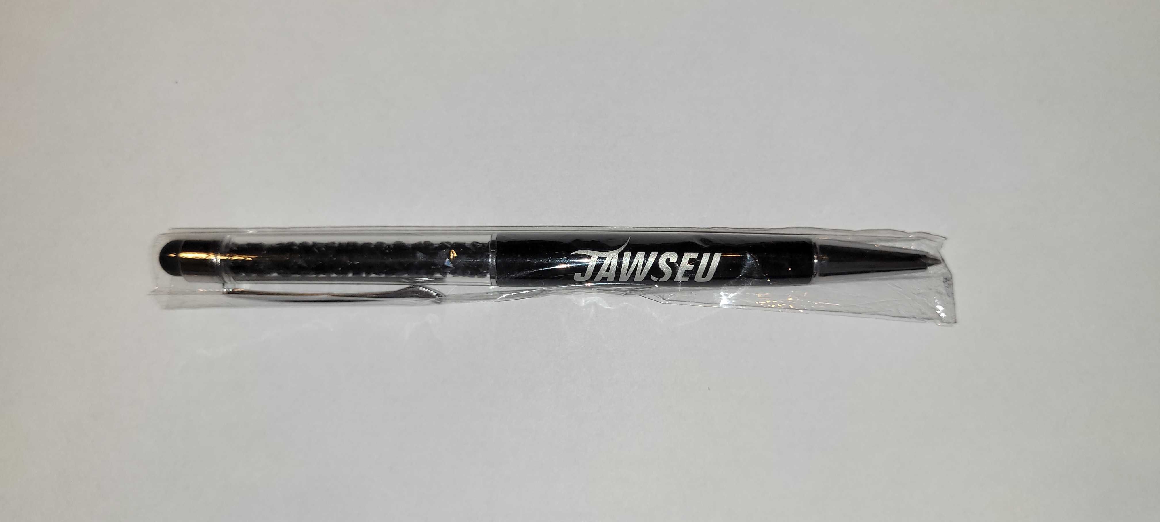 Długopis 2W1 z kryształkami a'la Swarovski z rysikiem do ekranów.
