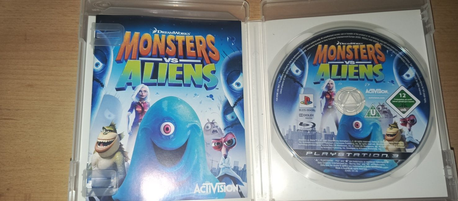 Monster vs aliens PS3
