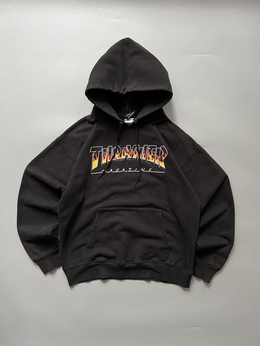 оригінальний вінтажний чоловічий худи кофта Thrasher