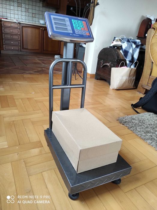 Waga Magazynowa Elektroniczna Sklepowa LCD 150kg Platformowa