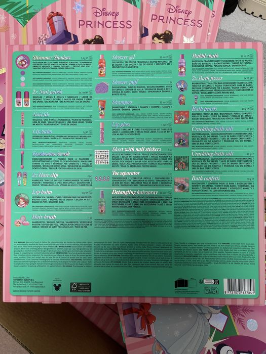 Адвент календар, Подарунок для дівчаток,