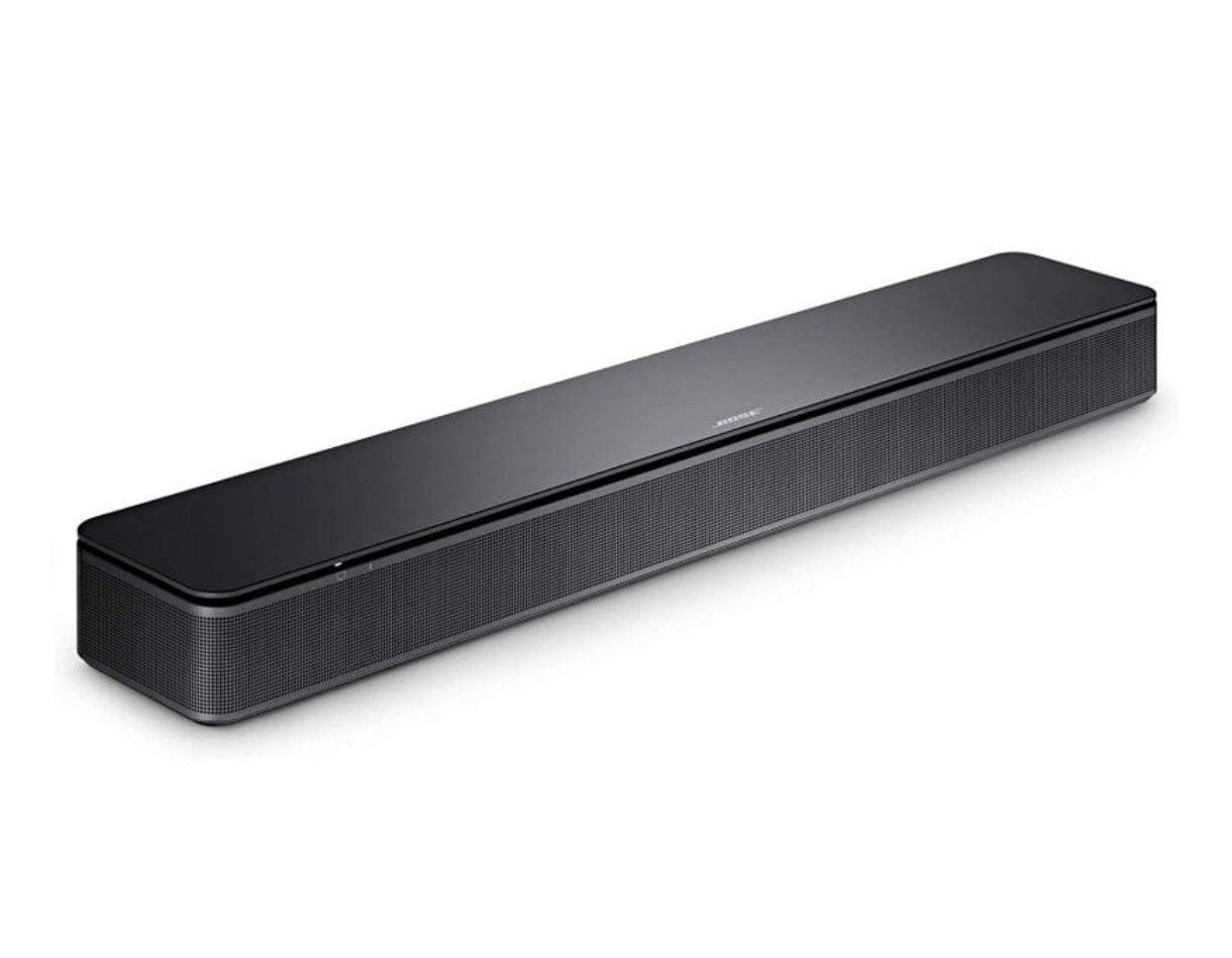 Coluna Bose TV speakers na embalagem