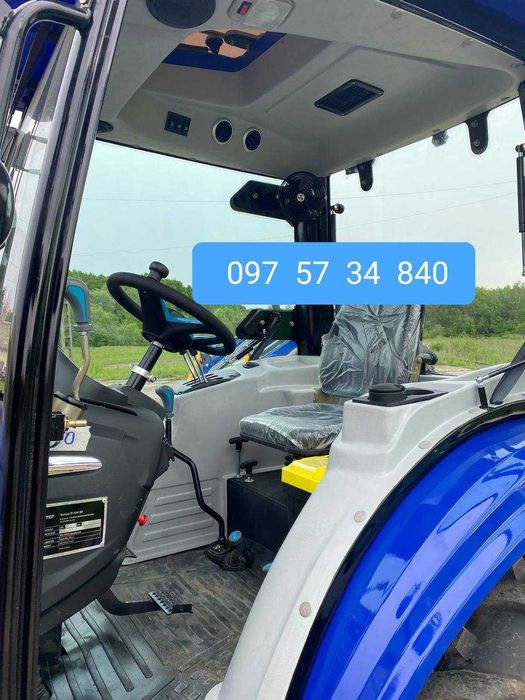 Мінітрактор Файтер 504 Реверс Кондиціонер Примусова гідравліка Акція