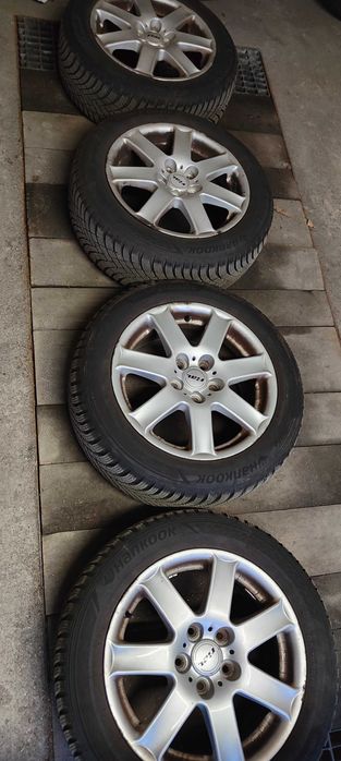 Opony zimowe Hankook 205/55 R16 91T + alufelgi Audi A3