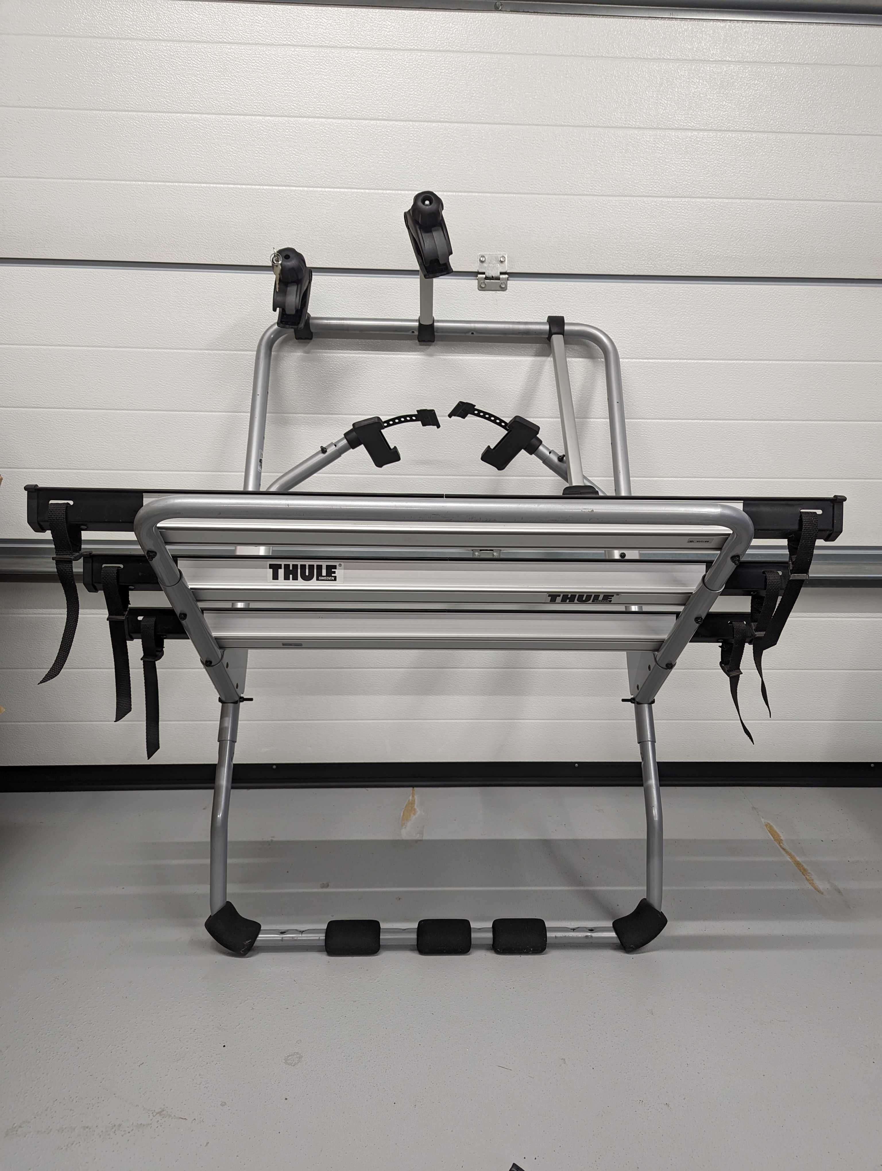 Bagażnik rowerowy Thule BackPac 973 + adaptery Thule 982