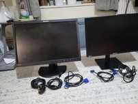 Zestaw 2 monitorów 22 cale: Lenovo ThinkVision LT2252PWA i Samsung S22