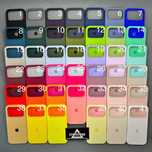 Чехол для iPhone 17 Pro Max с микрофиброй силиконовый Silicone Case