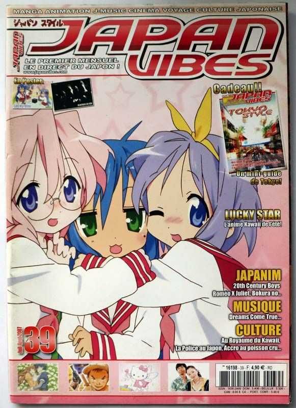 Japan Vibes n°39 revista anime manga francesa