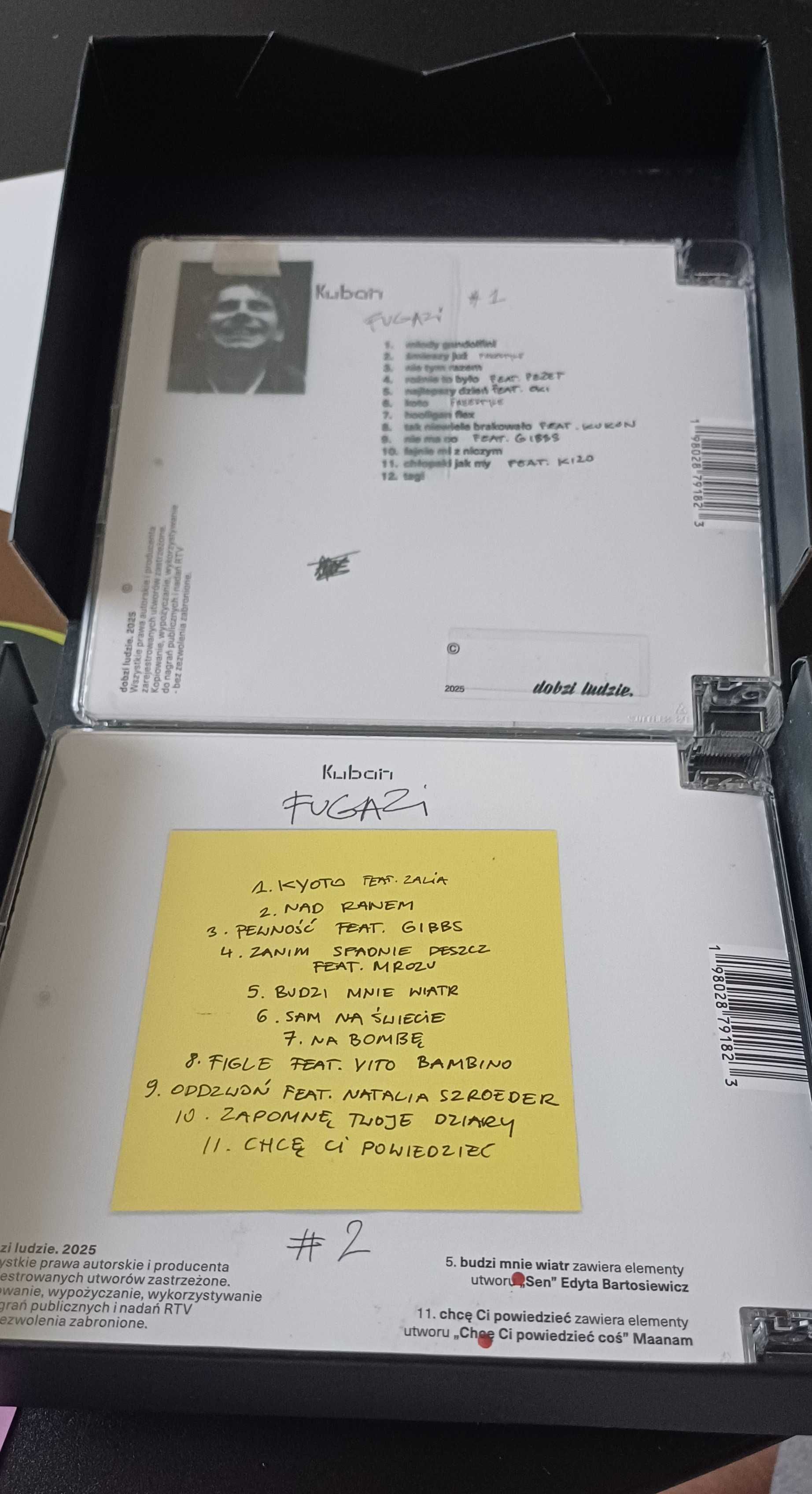 Kuban - Fugazi Deluxe 2 CD wlepki NOWE unikat preorder limit