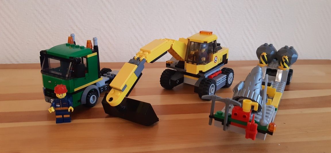 Lego 4203 city koparka z ciężarówką