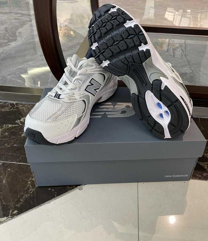 New Balance_530_white Moda_Buty_Mokasyny Mokasyny R.40