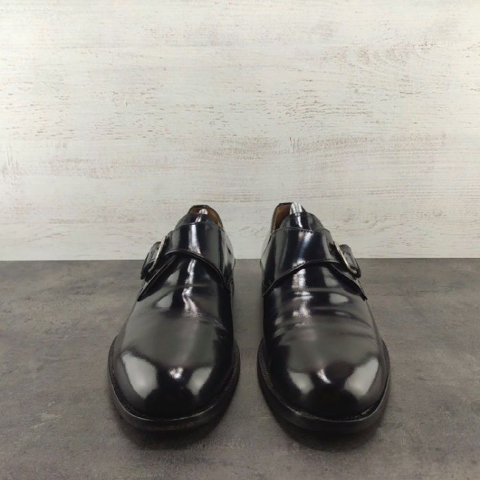 Туфли монки Bruno Magli. Полностью кожа, сделаны в Италии. Размер 42.5