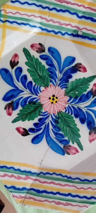 Travessa Artesanal de Faiança Antiga