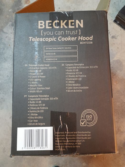 Exaustor telescópio