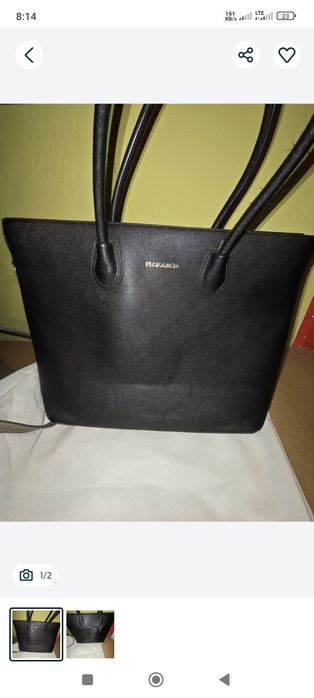 Torebka damska duża czarna