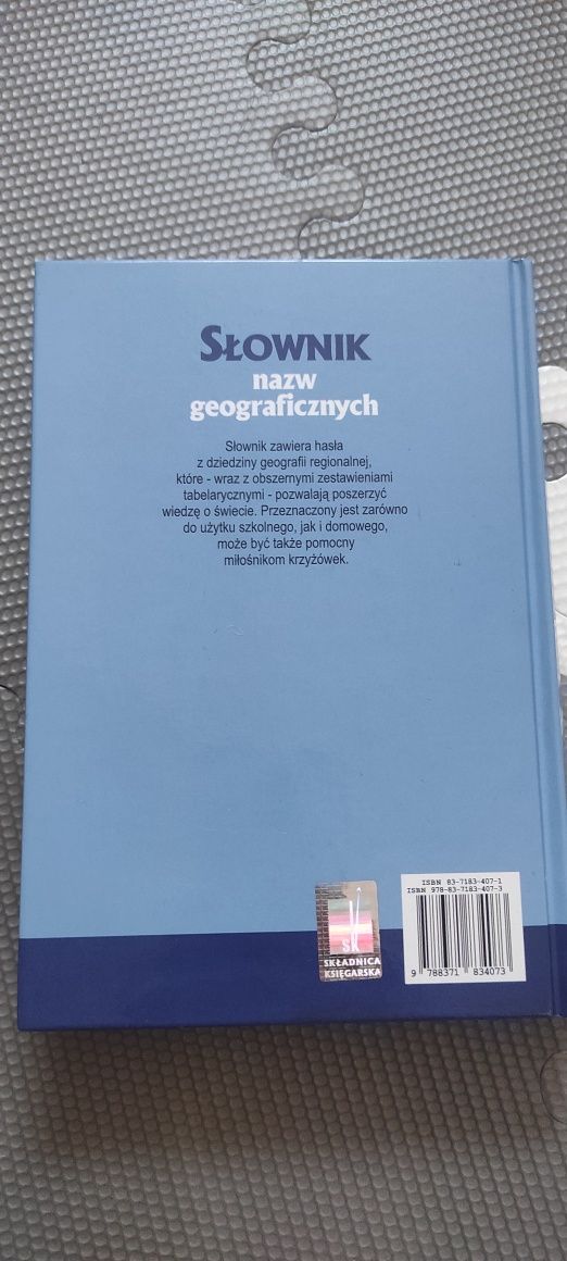 Słownik nazw geograficznych