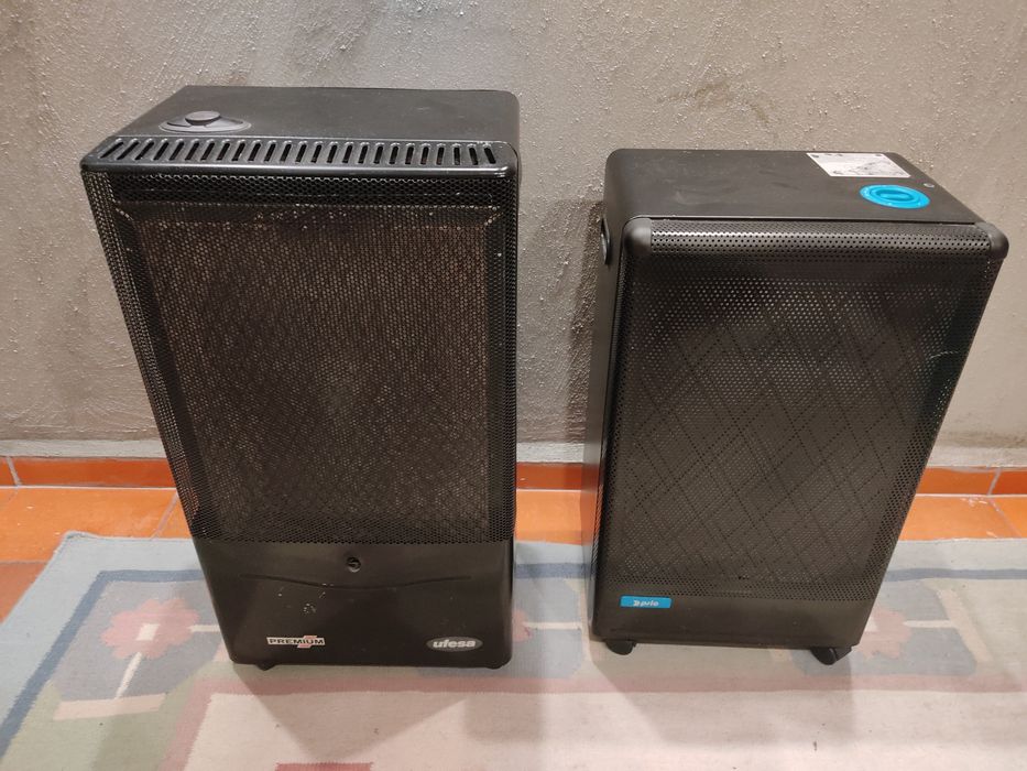 Radiadores catalíticos c/ garrafa de gás