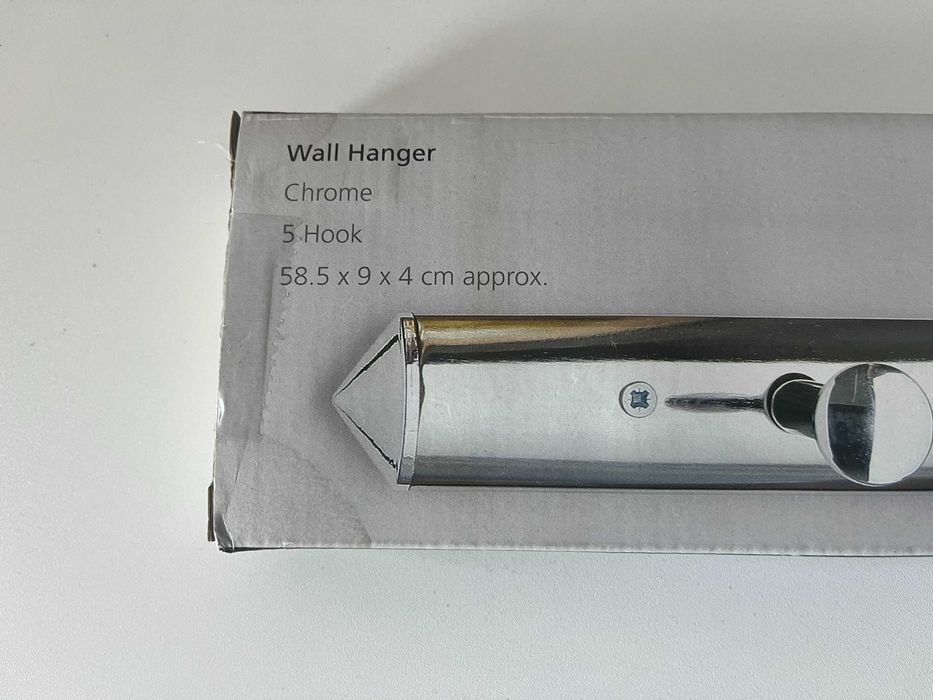 Wieszak ścienny, 5 haczyków
