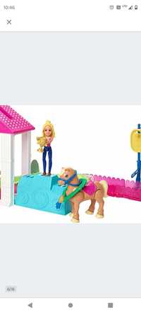 Barbie tor konny jeździecki