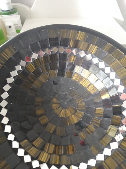 Komplet wazon i dwie patery mozaika