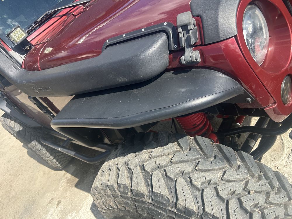 Wrangler JK poszerzki nadkola zewnetrzne stalowe