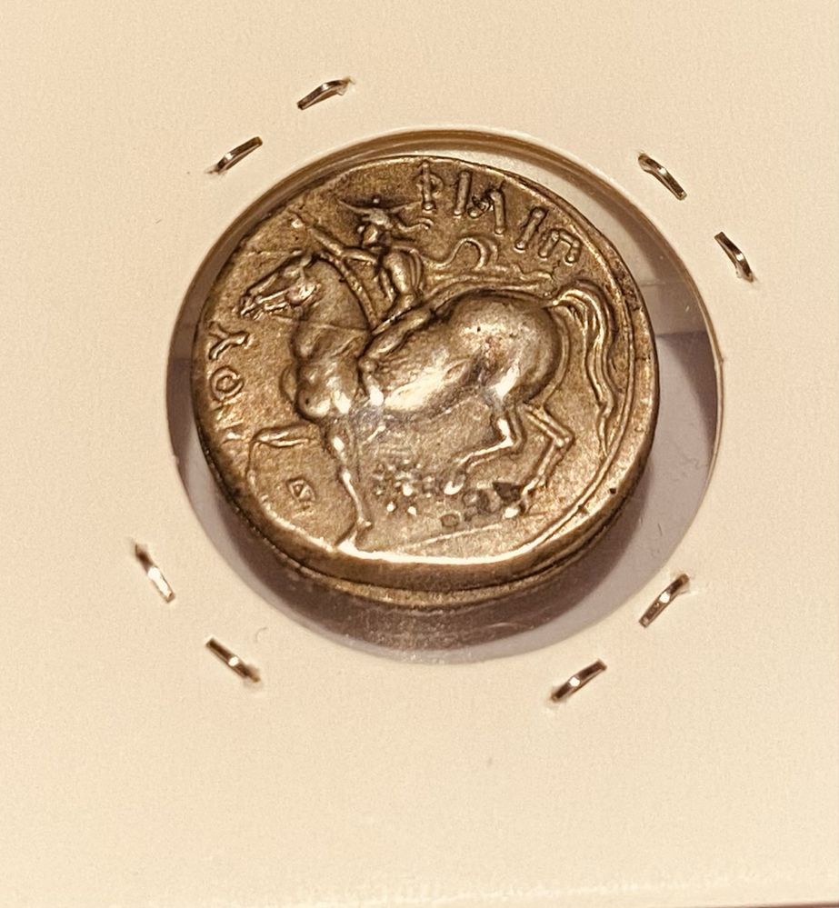 Replicas de moedas romanas e gregas