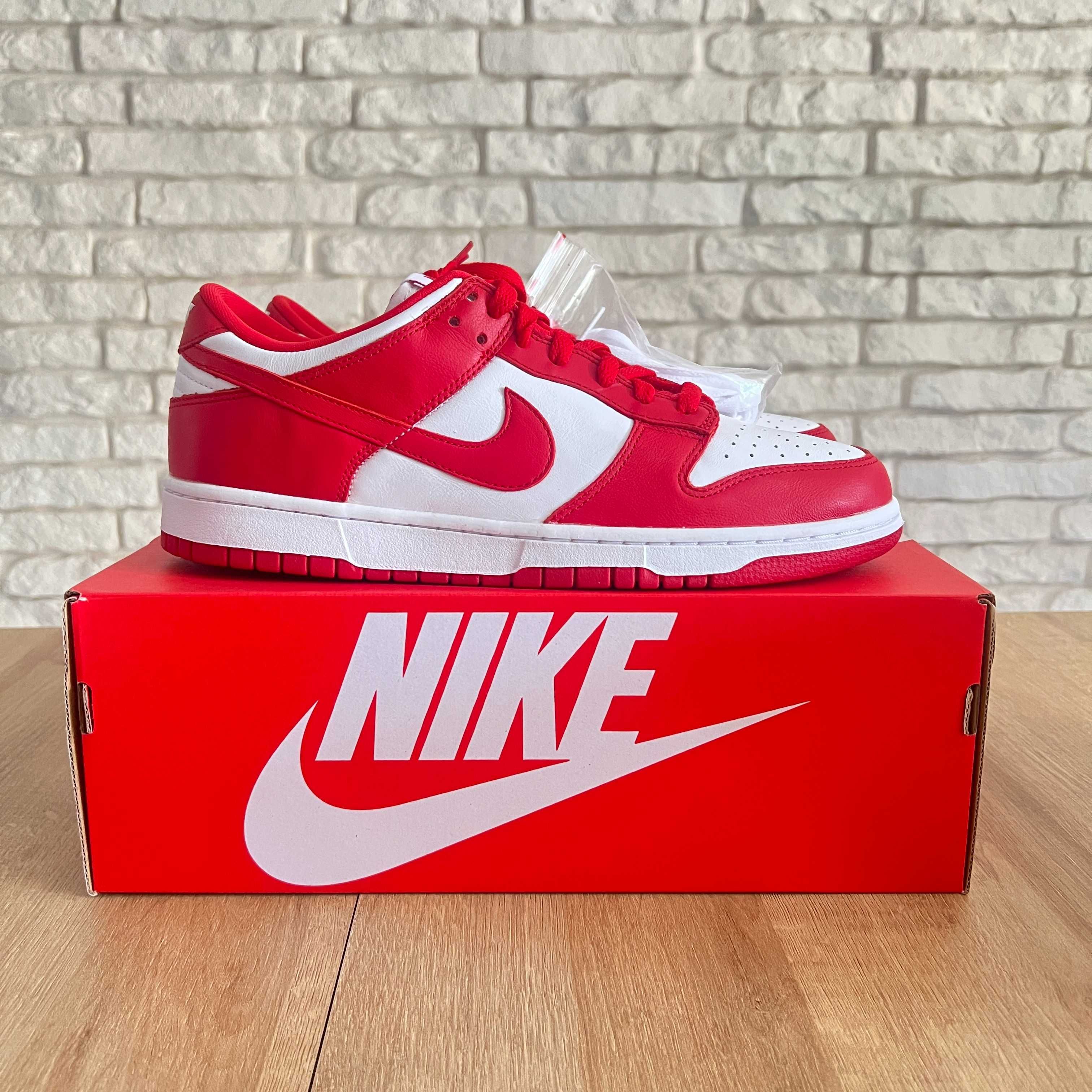 Nike Dunk Low University Red – rozmiar 44.5