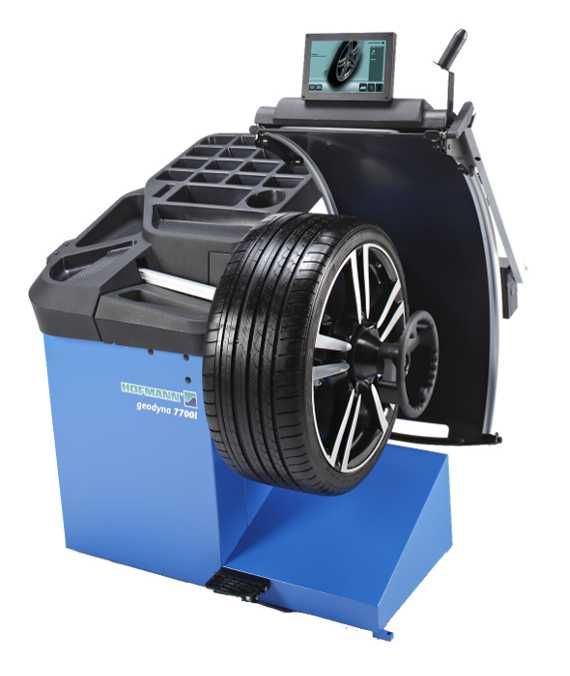 Wyważarka Hofmann GEODYNA 7700P Uchwyt Power Clamp, Laser wewnętrzny.