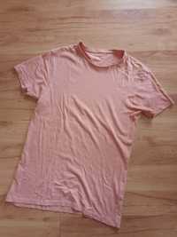 Bluzka damska koszulka t-shirt damski r.36 S jednolita