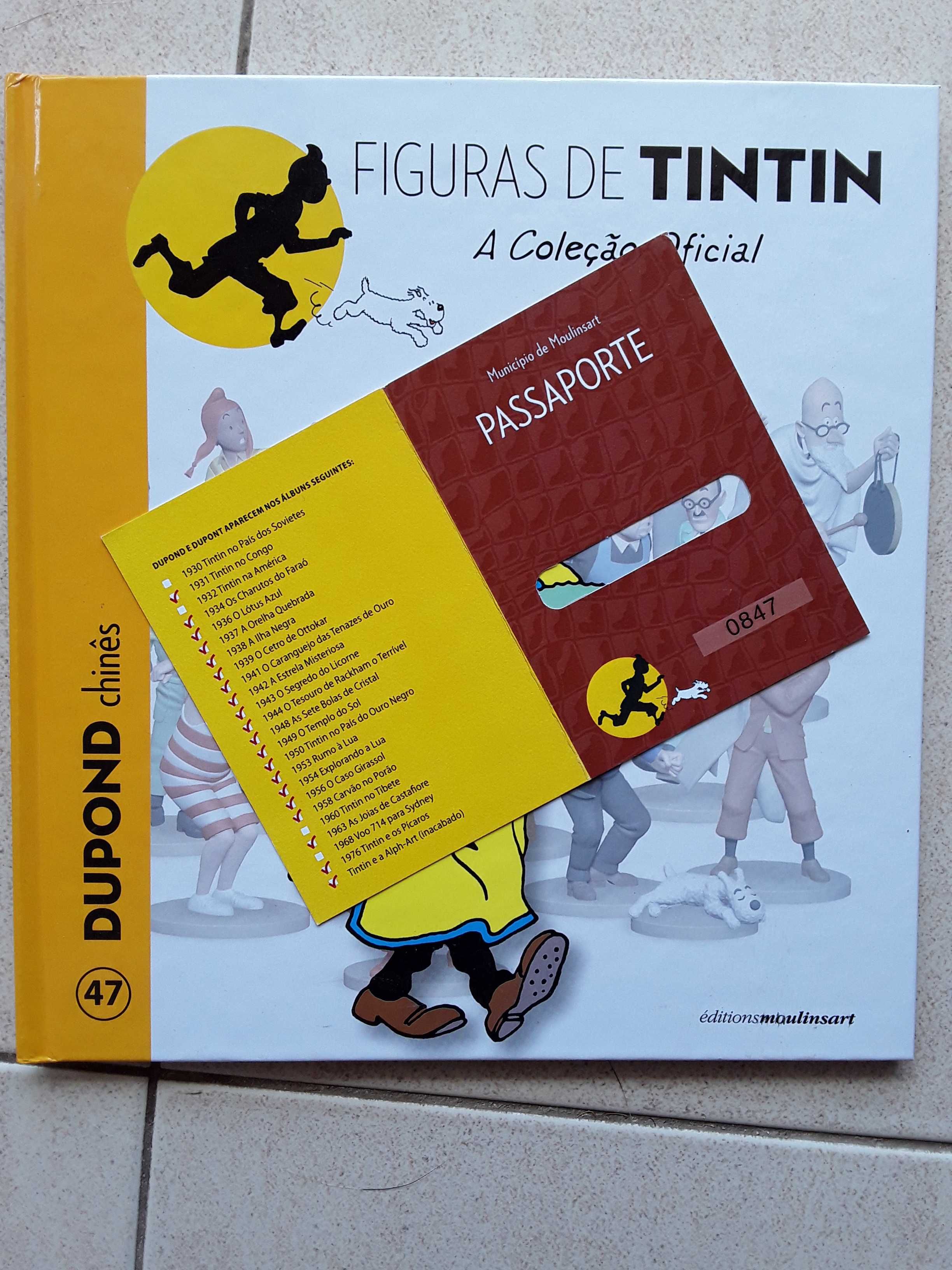 Figuras Tintin, Dupond chinês