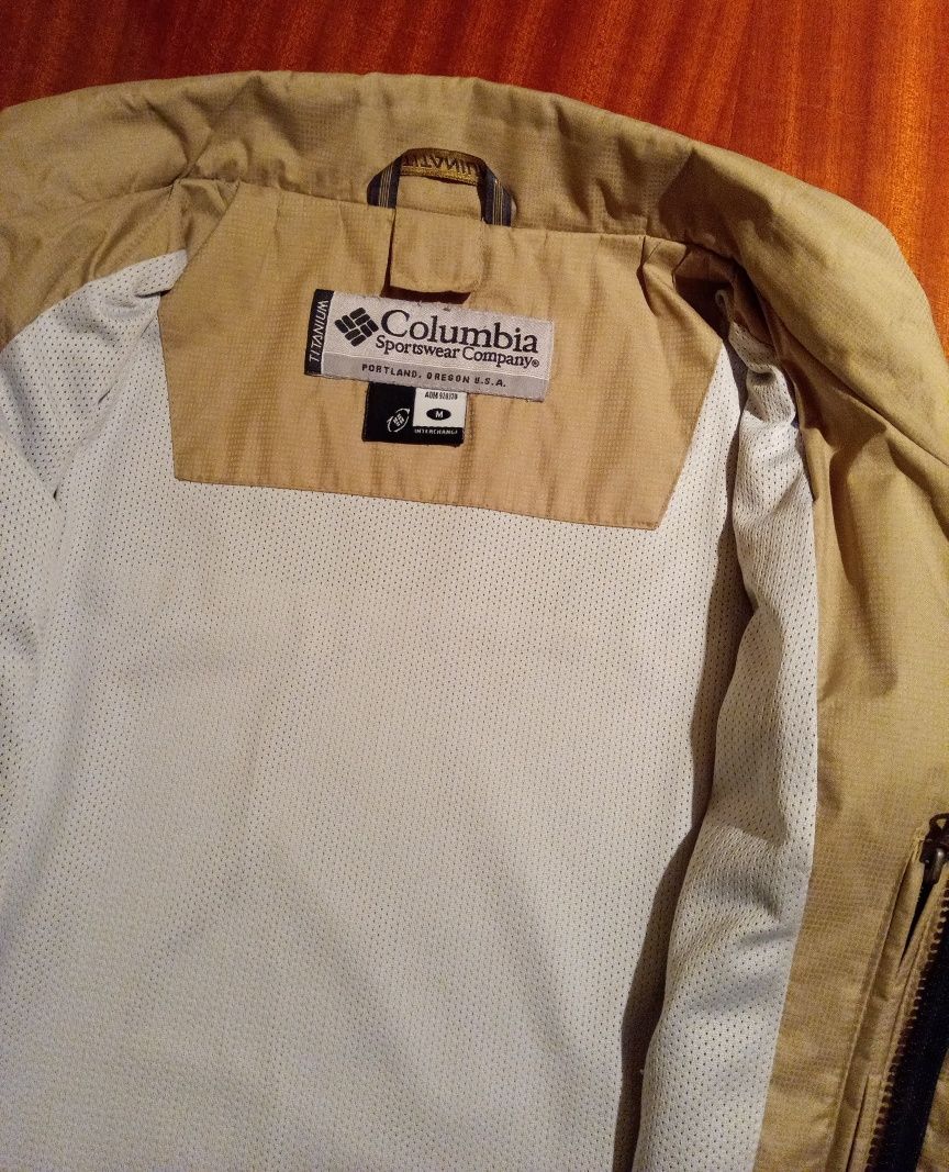 Брендовая мужская куртка Columbia Titanium. Спортивная куртка Коламбия