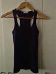 Top básico preto zara
