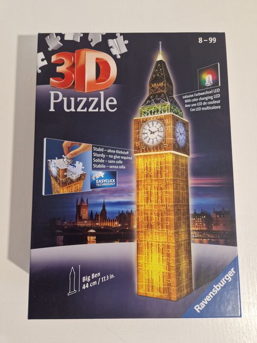 Puzzle Ravensburger 3D Big Ben