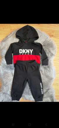 Dres Firmy DKNY czarno czerwony