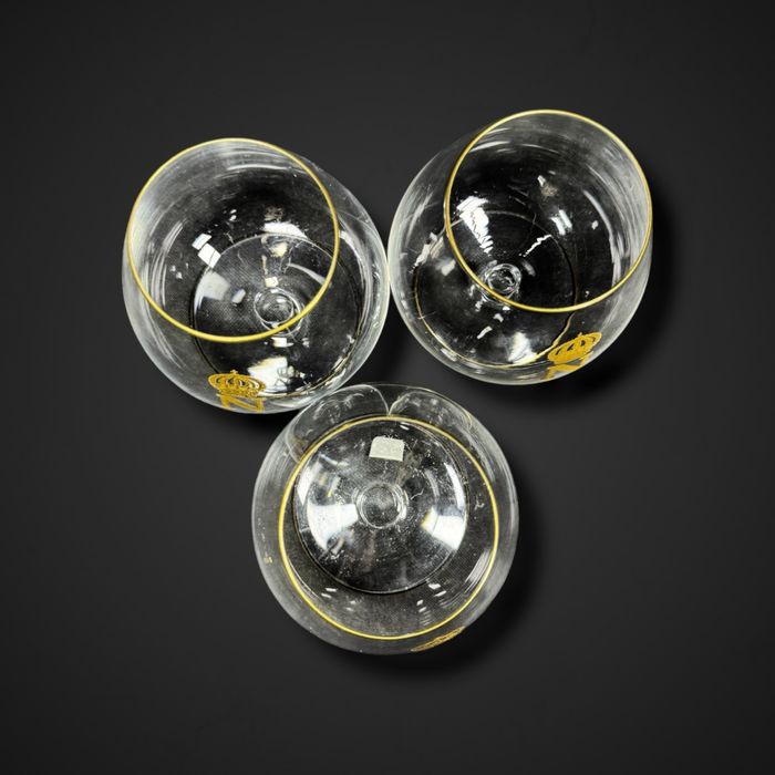 Zestaw kieliszków kryształowych St. Louis „Napoleonki” b5/111635