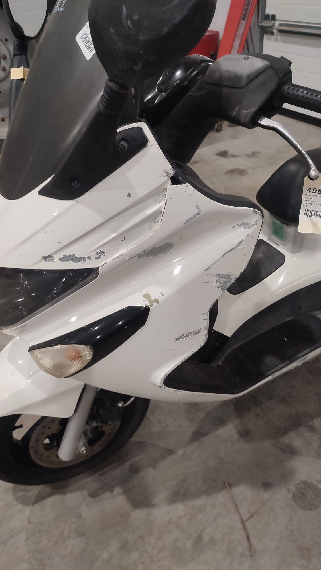 Piaggio x-evo 125 kat b 2015 rok